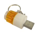 Creative Bee Cup Design Brands New Gadget Usb Flash Drive Keychain 1gb to 64gb Real True Capacity Fast Speed Usb Pendrive - Image 3