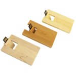 Wood USB Flash Drive 16GB 32GB 64GB Gadget Pen Drive Memoria USB 2.0 Flash Drive Wooden Credit Card Usbs Key U Disk Memory Stick