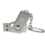 Free Keychain Metal PenDrive High Speed Flash Usb Stick 4GB 8GB 16GB Memory Stick Swivel 32GB 64GB 128g logo USB Flash Drive