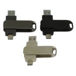 Pen Drive Key 64GB USB Flash Drive 32GB OTG Metal USB 2.0 Type C High Speed Free logo Laser Printed Memory Stick Otg Usb Type c - Image 4