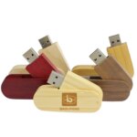 High Speed Swivel/rotating/twister Wooden Usb 2.0 Flash Drive 16GB 32GB 64 GB Memory Stick Customized logo Wood Thumb Drive - Image 5