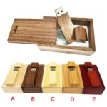 Customised logo Bamboo Walnut Maple Wooden Usb Memory Stick 2.0  8GB 16GB 32GB 64GB Usb Device for Gifts and Promotion