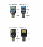 Wholesale UDP USB Chip with Type C Grade-A Memory Stick 2.0 3.0 Naked UDP USB Flash Chip Without USB Stick Housing - Image 2