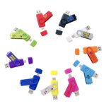 Manufacturer Wholesale Swivel Twister Type C OTG USB Flash Drive 2.0 3.0 16GB 32GB 64 GB USB-C Pendrive Customized Flash Disk