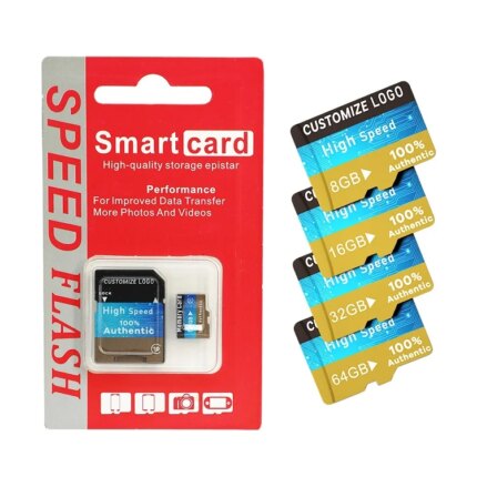Cheap Flash Card 4GB 8GB 16GB 32GB 64GB 128GB Memorias Card High Quality Custom Logo Memory Card
