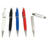 Best Quality Pen Drive Business Corporate Gifts USB Flash Drive Pen Ballpoint Pen Custom 8G 16G 32GB 64GB Cle Memorias Usb Stick