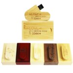 Promotional Gift Wooden Usb Stick 2.0 3.0 Swivel Wood Usb Flash Drive 4GB 8GB 16GB 32GB 64GB Pen Drive Pendrive - Image 6
