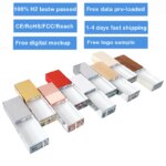 Customized LED Light up Glass Pen Drive 2.0 4G 8GB 16GB 32GB 64 GB Cle USB Pendrive Wedding Box Flash Memory USB Flash Drive - Image 2