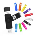 Type-C USB Flash Drive Metal Pen Drive Smart Phone Memory Min. USB Stick USB-C 3.0 2.0 Customized Dual Double Plug - Image 2