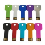 1GB 2GB 4GB Metal Key Memorias Usb Pendrive 64GB 32GB 16GB 8GB Pen Drive Gift Key Shape Memory Flash Drive Usb Stick - Image 3