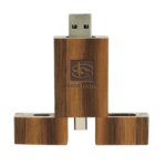 High Quality 2 in 1 Type C Usb Flash Drive 2.0 3.0 Wooden Pendrive 4GB 8GB 16GB 32GB 64GB 128GB Wood Pen Drive Usb Flash Drive - Image 6