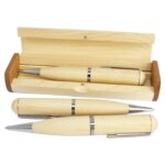 Best Quality Business Gifts Wooden Ballpoint Pen Flash Memory With Box 2.0 3.0  8GB 16GB 32GB 64 GB Personalized Wood Pen Usb - Image 3
