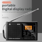 High Qualified Strong Loudspeaker Portable Internet Radio with 3.5mm Jack Easy Use FM/AM/SW Full Long Range - Image 2