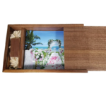 Photography Personalised Walnut Usb Box Wood (250X155X35mm) with Wooden Usb Stick 2.0 3.0 16GB 32GB 64GB Wooden Usb Photo Box - Image 2