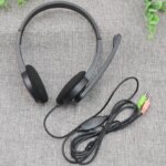 Bulk Price in Stock Computer Pc 3.5mm Wired Headsets with Microphone Volume Control Wired Earphones Headphones - Image 4