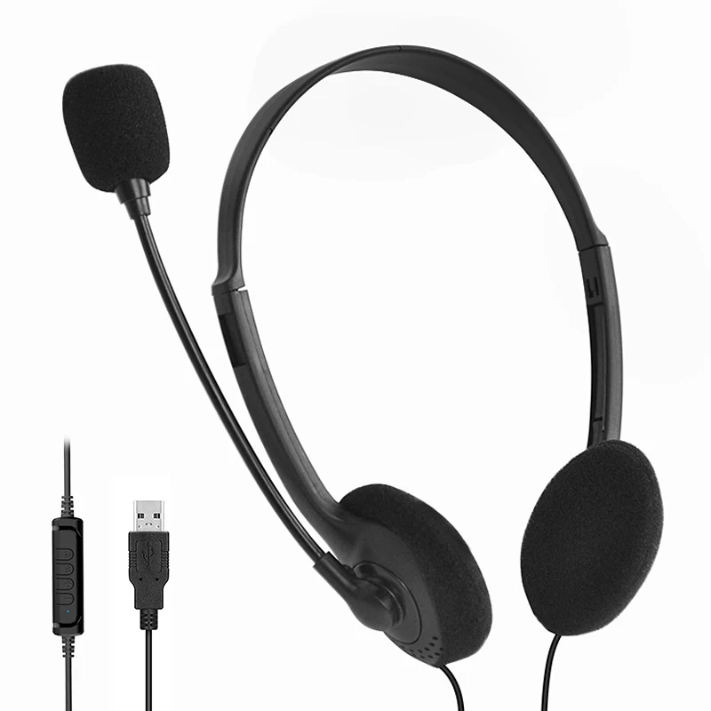 H798ea8ecac4740279528daab51c25443x Manufacturer Wholesale Prices Best Quality USB Wired Gamer Headphones with Microphone Volume Control Gaming Headset - Image 1