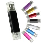 USB Flash Drive OTG Pen Drive 64GB 32 GB 16 GB 8 GB 4GB External Storage Frosted Double Use USB Stick Customised Logo