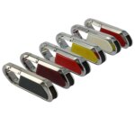 Customized Leather Usb Stick High Speed Fast Shipping 8gb 16gb 32gb 64gb Individual Pack Hook Shape Usb Drive Memory Stick