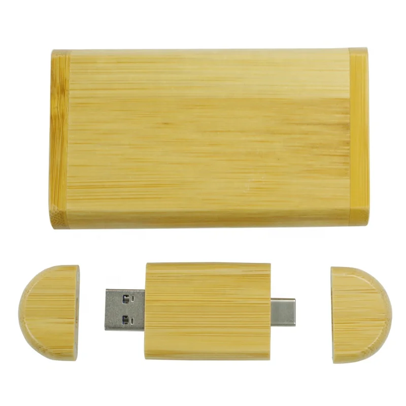 H82041f6475fd42f78d77385c6865c98dC Fast Shipping High Qualified Wood Otg Type c 2in1 Pendrive Customized Eco-friendly Laser Engraving Wooden Usb Flash Drives - Image 1