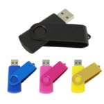 Customize Logo Popular Swivel USB Flash Drive 1tb 2tb 4GB 8GB 16GB 32GB 64GB Bulk Cheap USB Drives 2.0/3.0 With Logo Printing - Image 3