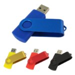 High Quality Min. Hot Usb Memorias Usbs 32 Gb 2.0 3.0 Rotating 64GB 16GB 8GB 4GB Pen Flash Drive Memory Stick USB Gifts