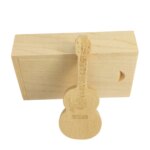 Cheapest Price min Wooden Guitar USB Pendrive Car Usb Sticks 4gb with logo 16gb 32gb 64gb Usb Flash Drive with Customized Brands - Image 3