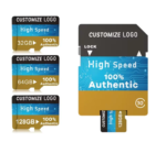 Factory Wholesale High Speed 256gb 128gb 64gb Memory Card Customized Camera Flash Memory Card 16gb Original Memory Card 32gb