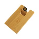 Factory Bulk Engraved or Print Logo Wholesale Maple Bamboo Card USB 2.0 Pen Drive Customized Wooden Business Card Flash Drive - Image 6