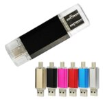 Dual Port 2 in 1 Type c Usb Otg Pendrive Metal Personalized Memory Stick 2.0 3.0 8GB 16GB 32GB 64GB Fast Speed Usb-C Flash Drive - Image 6