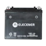 China Supplier Maintenance Free Lead Acid Battery 12N7-3A High Performance Motorcycle 4AH 7AH Battery Capacity Guangdong Battery