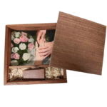 Factory Free logo Pen Drive 2.0/3.0 High Speed Memory Stick 4Gb 8Gb 16Gb 32Gb 64Gb 128Gb Photo Wood Box Cle Usb Flash Drive