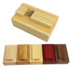Pormo Gifts Wood Usb Stick Personalised logo Walnut Maple Bamboo 2.0 3.0 16GB 32GB 64GB Cles Usb Wooden Pen Drives Usb - Image 3