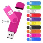 Wholesale Very Good Quality USB Drive Personalized LOGO USB2.0 Smartphones Swivel Memorias 8gb 16gb 32gb OTG Flash Memory USB