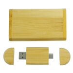 High Quality 2 in 1 Type C Wooden Wood Usb Flash Drive 2.0 3.0 Memory Stick 4GB 8GB Pen Drive 16GB 32GB 64GB Pendrive 128GB