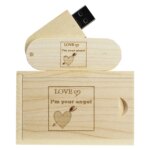 Eco-friendly Givesaways Personalised Wooden Customized Usb Stick 2.0 3.0 16GB 32GB 64 GB Rotation Swivel Memory Stick Usb - Image 6