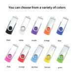 1GB 2GB 4GB 32GB 64GB USB Folding Pendrive Swivel Flash Drive Memory Stick Rotating Thumb Pen Storage for Computer Flash Memory - Image 6