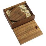 Photography Gift Creative Love Heart Usb Flash Drive with Box Personalised Wooden Pen Drive 2.0 8GB 16GB 32GB Usb Stick - Image 5