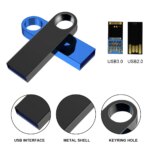 Fast Speed Real Capacity Mini Metal Usb Memory Stick 2.0 3.0 2GB 4GB 8GB 16GB 32GB 64 GB Personalised Usb Flash Memory - Image 5