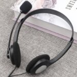 In Stock Noise Cancelling USB Earphones Wired Headphones with Mic Wire Headsets for Business Office Online Meeting Call Centre - Image 3