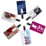 Personalised Design Printing 128MB 256MB 1GB 2GB 4GB 8GB Promotional Usb Flash Credit Card Super Thin Plastic Usb Business Card