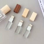 New Coming Led Usb Pendrive Factory in Stock Many Colors for Choose Free logo Laser Engraved Flash Drive 2.0 3.0 Usb Stick - Image 5