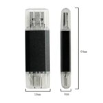 Newly Metal Usb OTG USB Flash Drive for SmartPhones/PC 4GB 8GB 16GB 32GB 64GB 128GB Pendrive 2in1 3in1 High Speed Pen Drive - Image 2