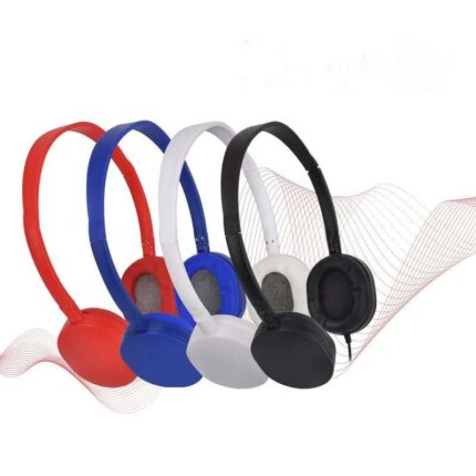 Best Seller Cheap Stereo Earphones Wired Earphone Headband Earbud 3.5mm Stereo Wire Colors Headset logo Earphone Headphone