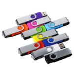 Custom Logo Swivel Usb Flash Drive 2.0 3.0 Memory Stick Gift Pen Drive 128GB 64GB 32GB 4GB 8GB Pendrive Swivel Usb Flash Drive - Image 2