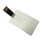 Fast Delivery Metal Usb Flash Credit Card Usb Flash Drive 4GB 8GB Pen Drive 16GB Memory Stick Flash Memoria 32GB 64GB Pendrive