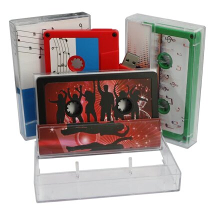 Customized Mixtape Usb Memory Stick 2.0 3.0 8GB 16GB 32GB Thumb Drive Cassette Usb Flash Drive for Birthday/Anniversary Gifts