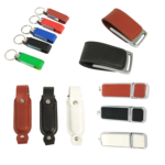 Metal Leather Keychain Usb2.0 Flash Drive 4GB 8GB 16GB 32GB 64GB 128GB Storage Disk Pendrive Usb3.0 Personal Memory Usb Stick