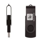 32GB 64GB Metal Folding Swivel 128G Swivel USB Flash Drive Memory Stick Rotating Flash Disk Thumb Pen Storage for Computer