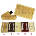 Pormo Gift Wedding Photography Swivel Wood Usb Drive Personalised logo Memory Stick 2.0 3.0 8GB 16GB 32GB 64GB Flash Usb Wooden - Image 3