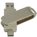 2025 Factory Producing with Custom logo OTG Phone Usb Pen Drive 16gb 32gb 64gb 3in1 2in1 Metal Casing OTG Usb Flash Drive - Image 4